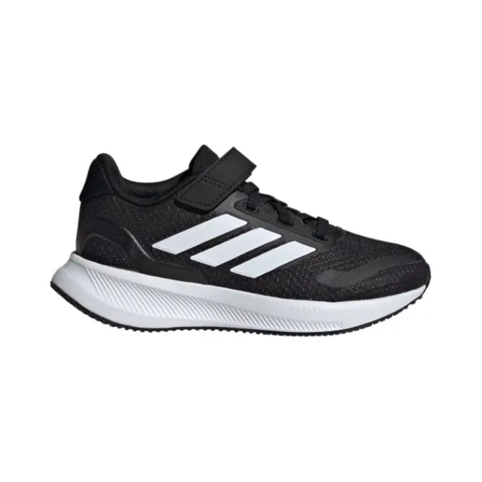 adidas Running Shoes^Junior RunFalcon 5 EL K PS Black