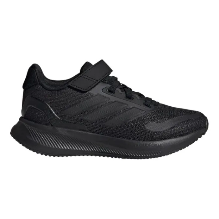 adidas Running Shoes^Junior RunFalcon 5 EL K PS Black