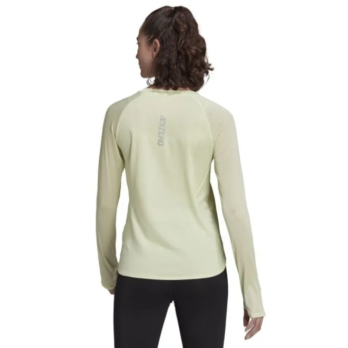 adidas Running Tops & T-shirts^Adizero Long Sleve Green
