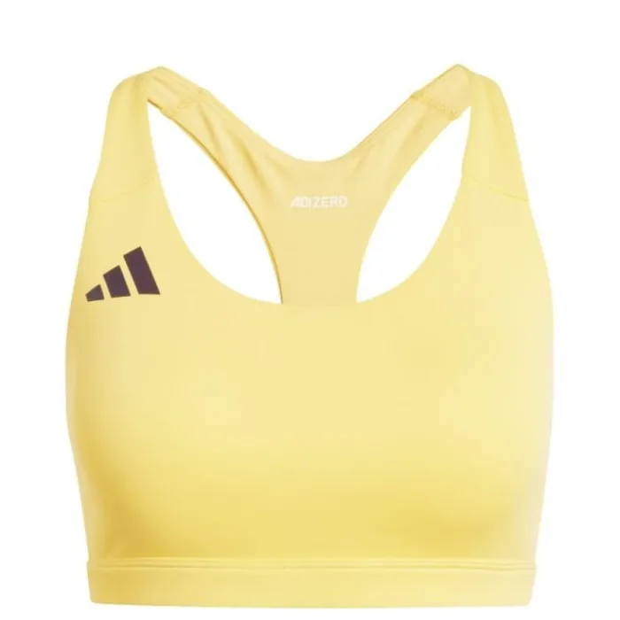 adidas Sports Bras^Adizero Medium-Support Bra Yellow