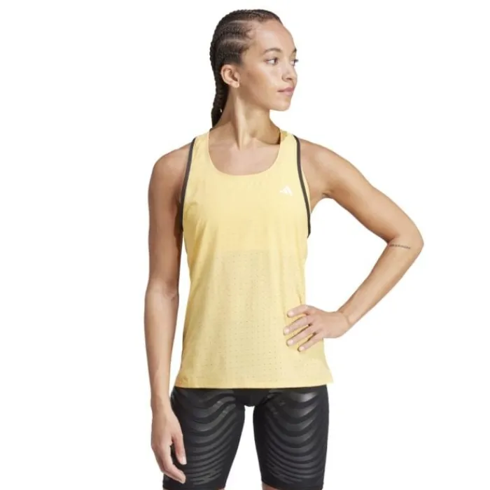 adidas Running Tops & T-shirts^Adizero Tank Yellow