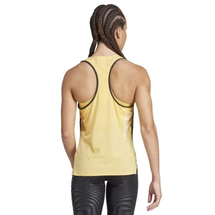 adidas Running Tops & T-shirts^Adizero Tank Yellow
