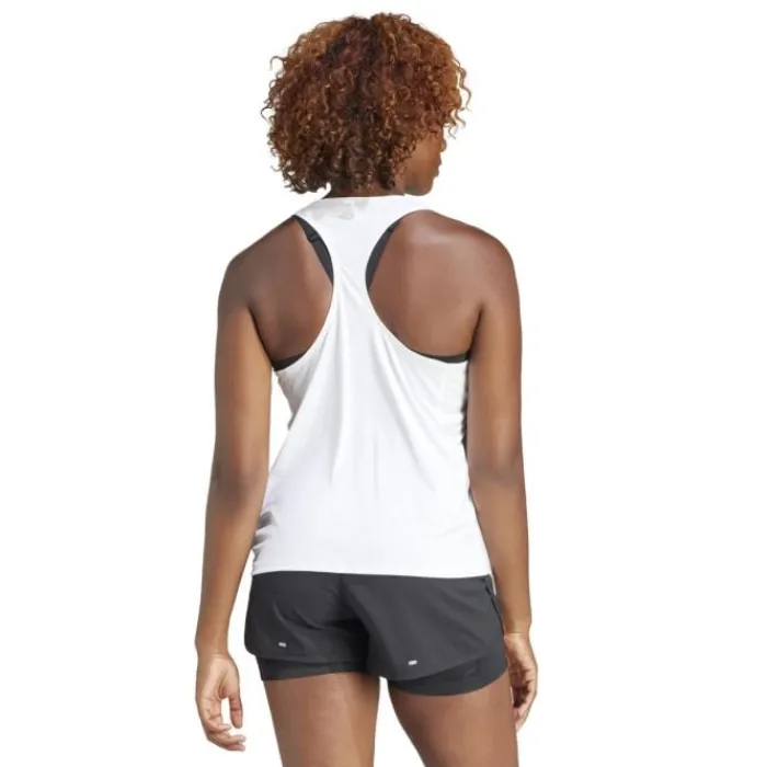 adidas Running Tops & T-shirts^Adizero Tank White