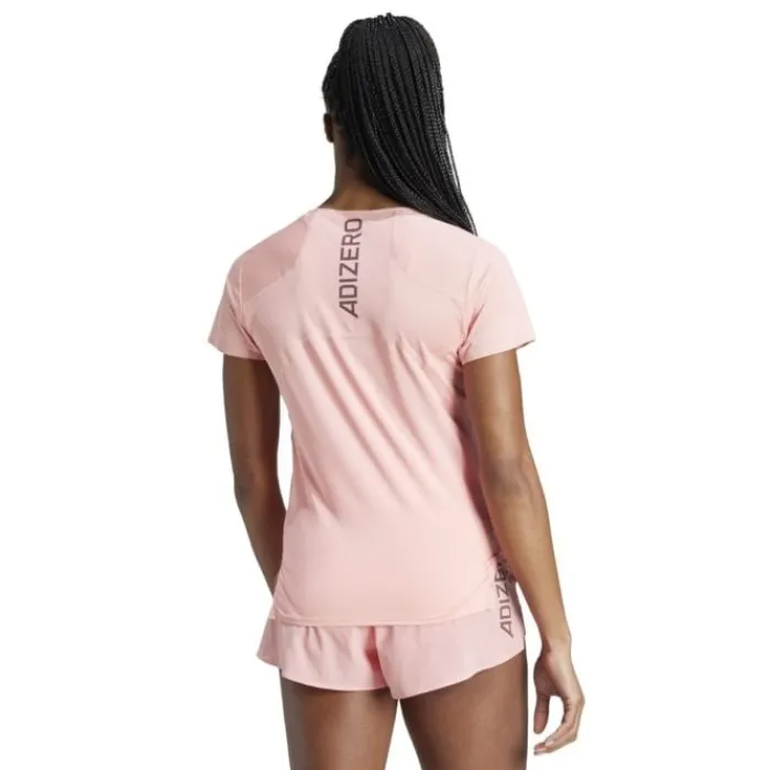 adidas Running Tops & T-shirts^Adizero T-Shirt Rose