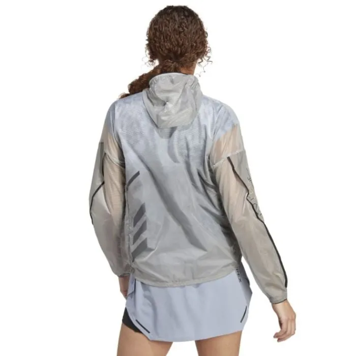adidas Running Jackets^AGR Pro WW Jacket Grey