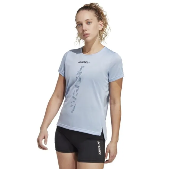 adidas Running Tops & T-shirts^AGR Shirt Blue