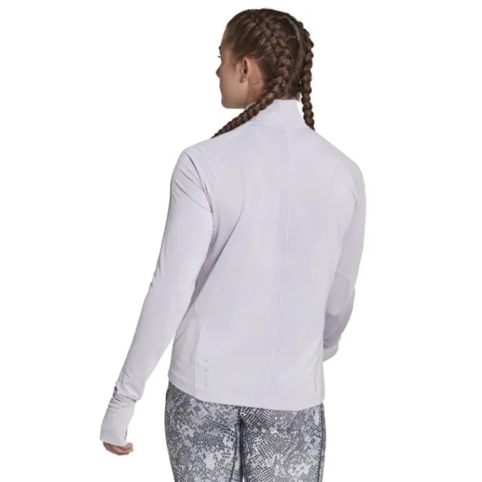 adidas Running Jackets^Fast 1/2 Zip Purple