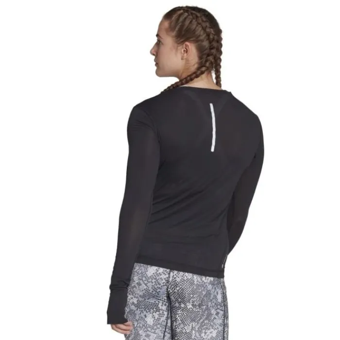 adidas Running Tops & T-shirts^Fast Long Sleeve Black