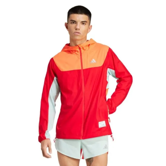 adidas Running Jackets^NYC Jacket Red