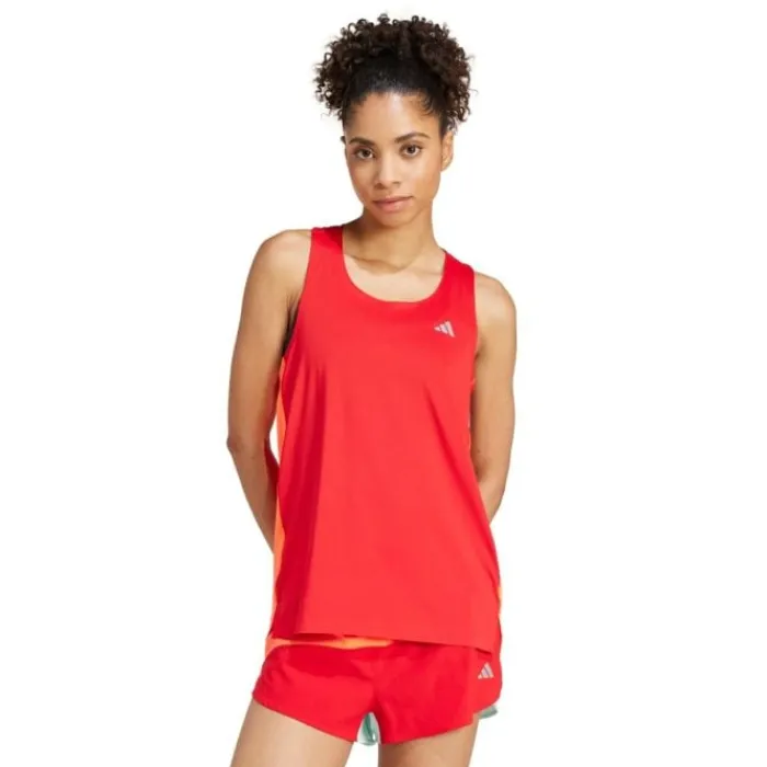 adidas Running Tops & T-shirts^NYC Singlet Red