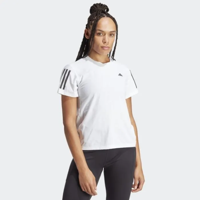 adidas Running Tops & T-shirts^OTR T-shirt White