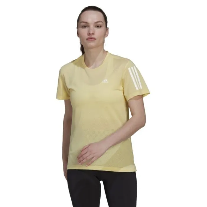 adidas Running Tops & T-shirts^Own The Run Cooler Tee Yellow