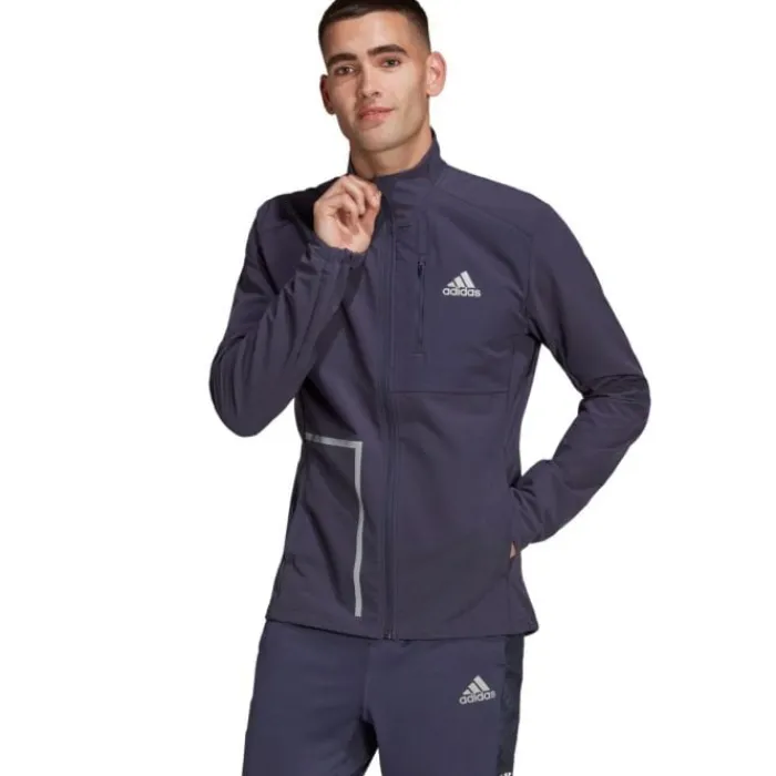 adidas Running Jackets^Own The Run Jacket Blue