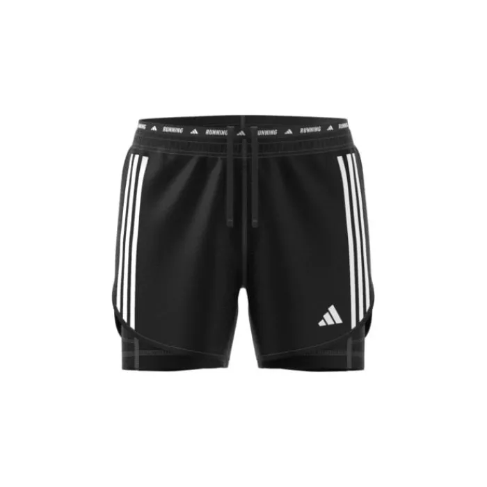 adidas Running Shorts^Own The Run 3S 2in1 Shorts Black