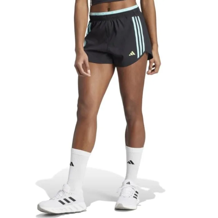 adidas Running Shorts^Own The Run 3-Stripe 4" Shorts Black