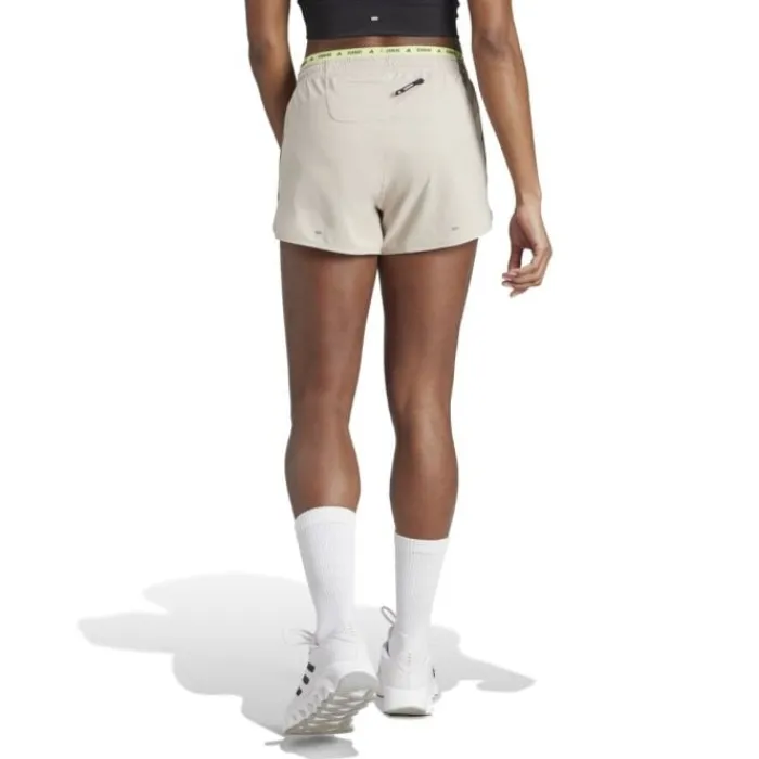 adidas Running Shorts^Own The Run 3-Stripe 4" Shorts Brown