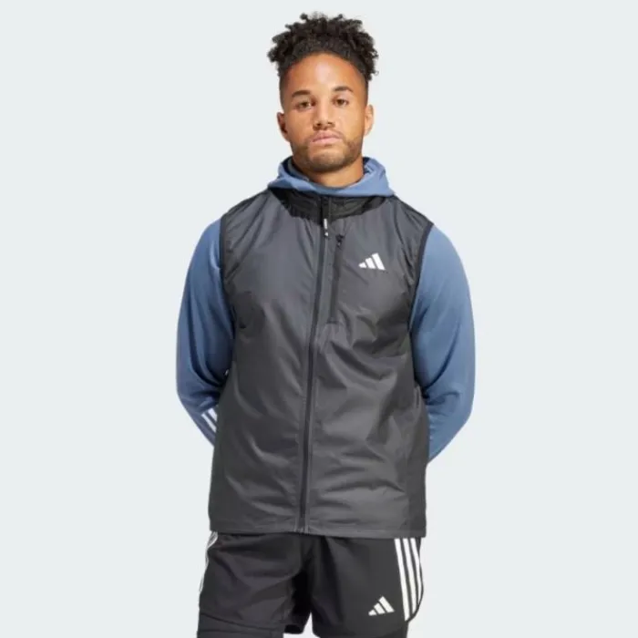 adidas Running Vests^Own The Run Vest Black