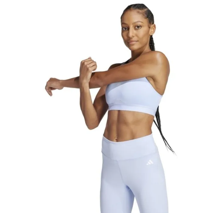 adidas Sports Bras^Powerreact Medium-Support Bh Blue