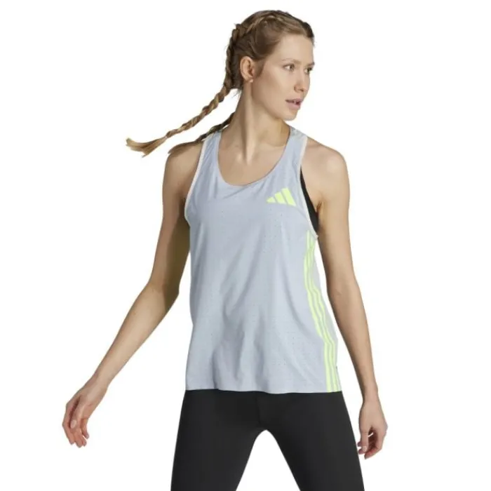 adidas Running Tops & T-shirts^Promo Tank Blue