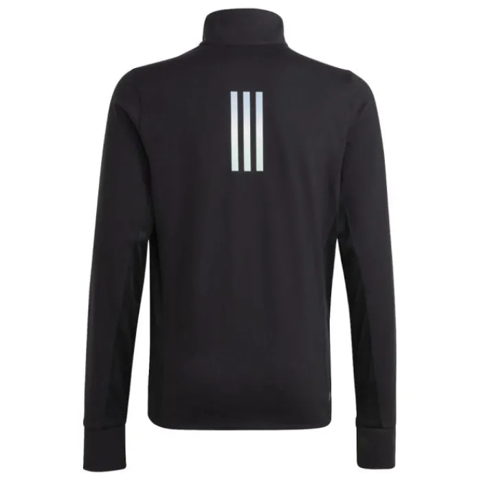 adidas Long Sleeve Running Tops^Run 1/2 Zip Black