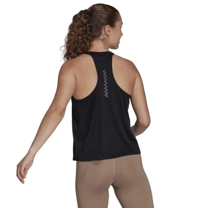 adidas Running Tops & T-shirts^Run Fast Parley Tank Black
