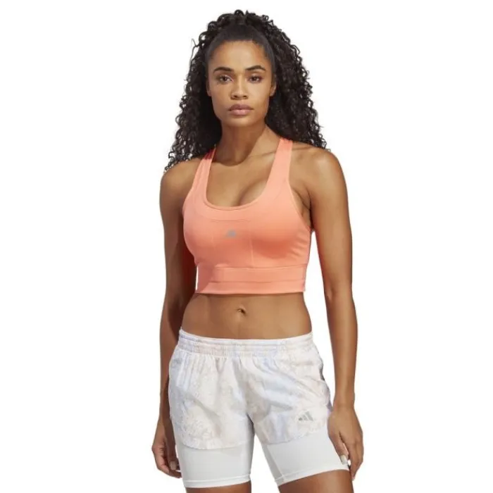 adidas Sports Bras^Run Ms Pkt Bra Orange