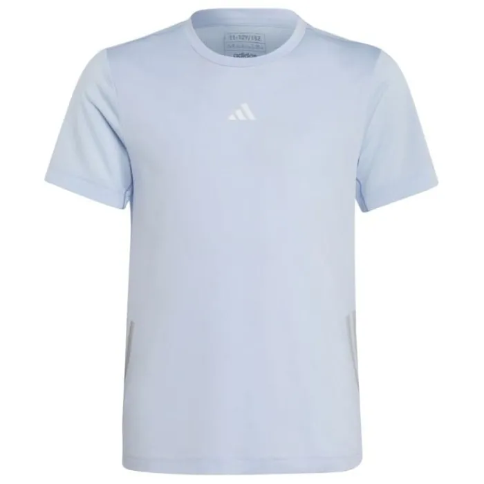 adidas T-shirts^Run 3S Tee Blue