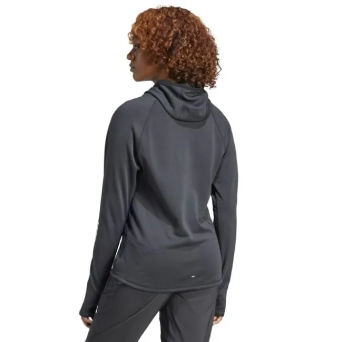 adidas Running Tops & T-shirts^3Stripes Hoodie Black