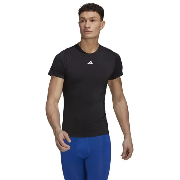 adidas Running Tops & T-shirts^Tech Fit Tee Black