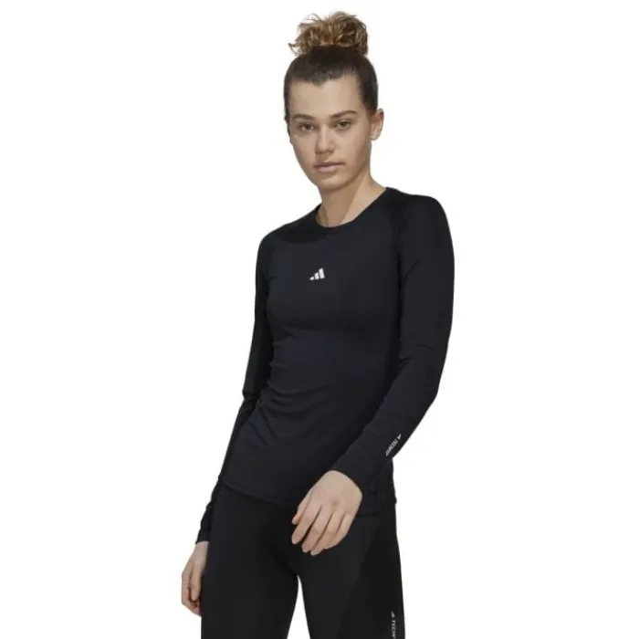 adidas Running Tops & T-shirts^Techfit Train Ls Black