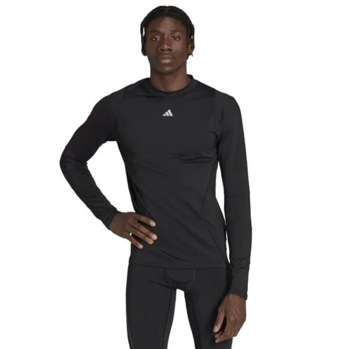 adidas Running Tops & T-shirts^TF CR LS Tee Black