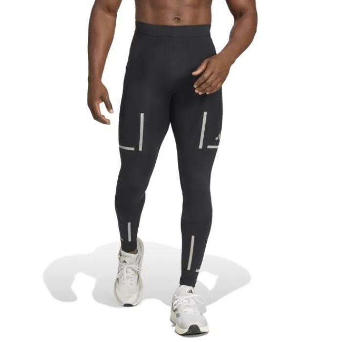 adidas Running Leggings & Pants^Ultimate Hi Vis Tight Black