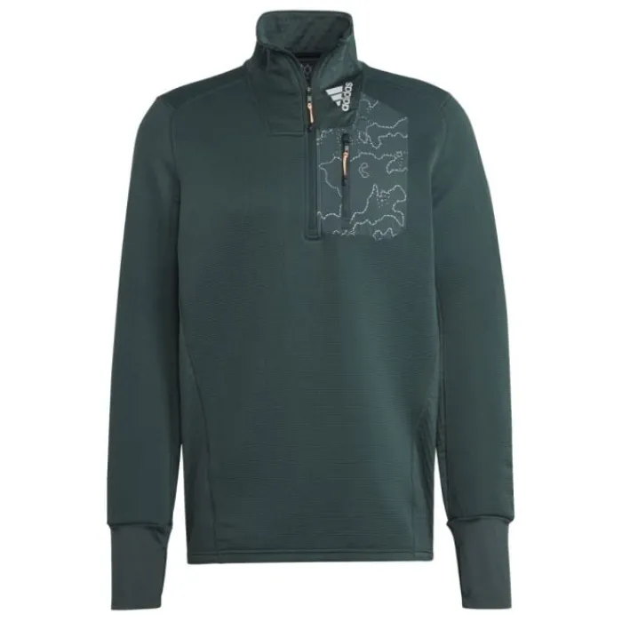 adidas Running Tops & T-shirts^X-City 1/4 Zip Green