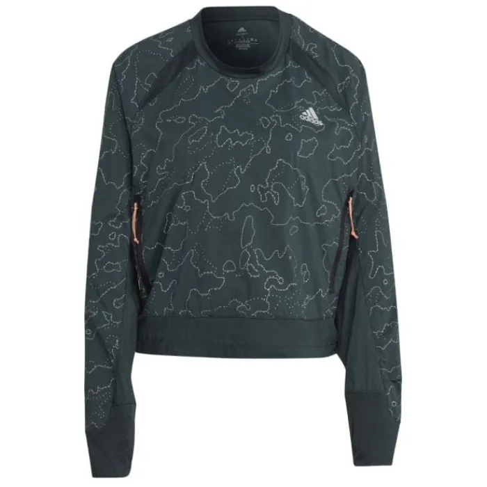 adidas Running Jackets^Xcity Cover Up Green