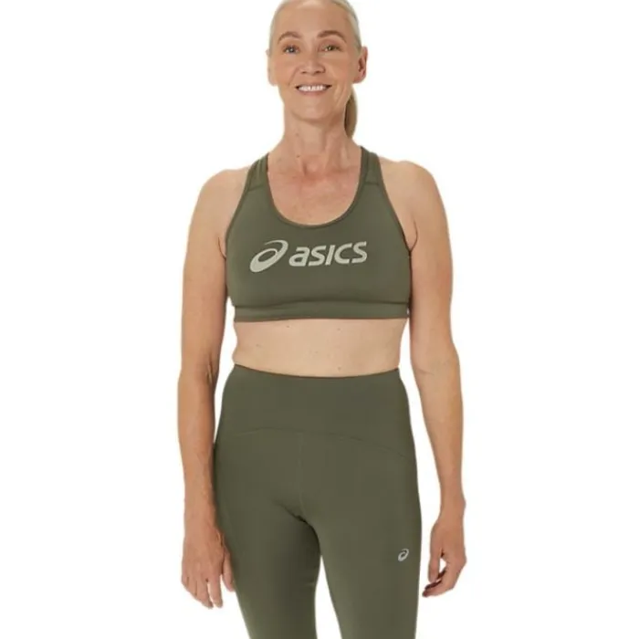 Asics Sports Bras^Core Logo Bra Green