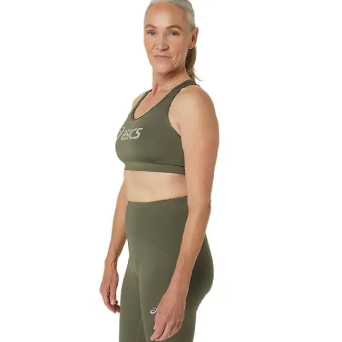 Asics Sports Bras^Core Logo Bra Green