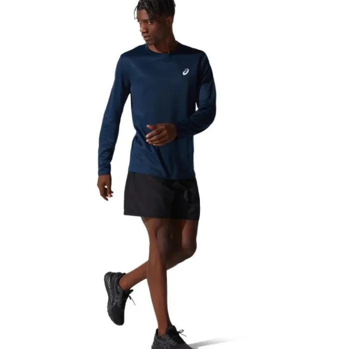 Asics Running Tops & T-shirts^Core LS Tee Blue