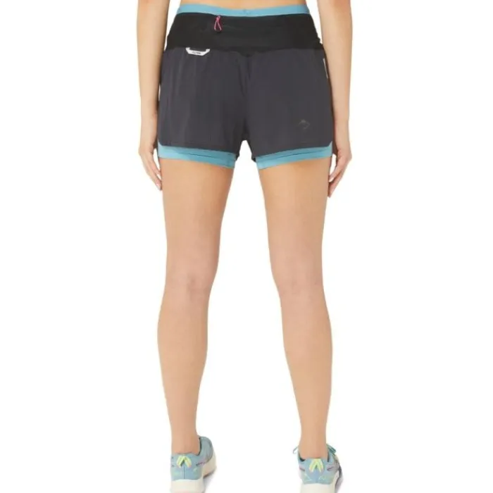 Asics Running Shorts^FujiTrail 2IN1 Short Black