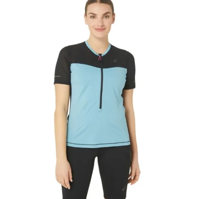 Asics Running Tops & T-shirts^FujiTrail SS Top Blue