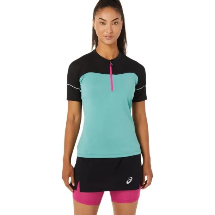 Asics Running Tops & T-shirts^Fujitrail Top Green