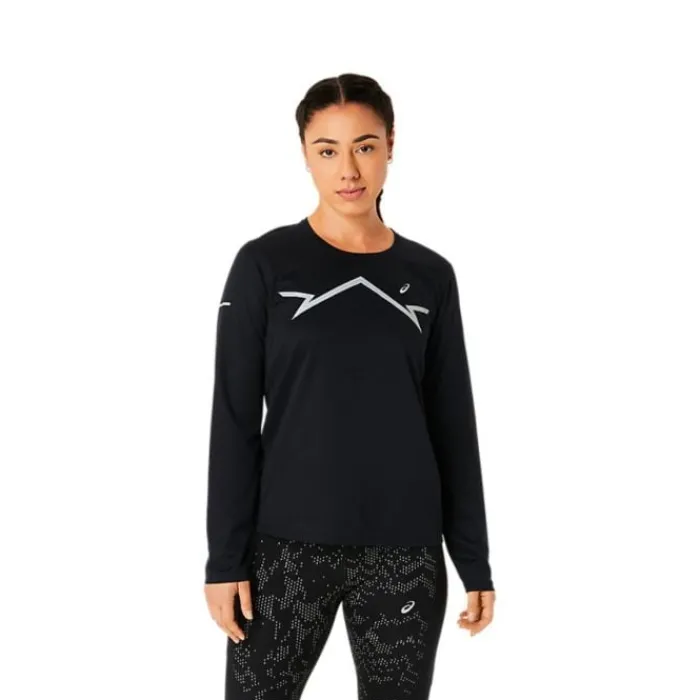 Asics Running Tops & T-shirts^Lite-Show LS Top Black
