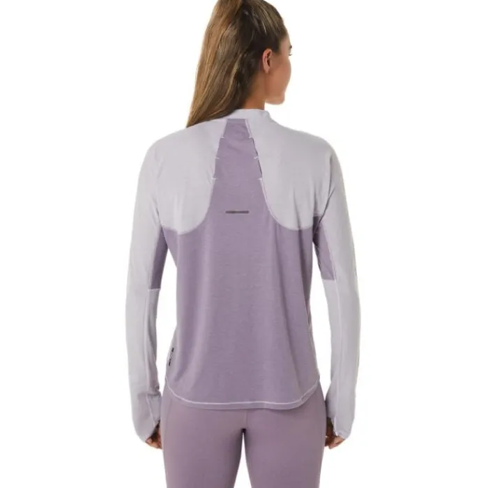 Asics Running Tops & T-shirts^Metarun Half-Zip LS Top Purple