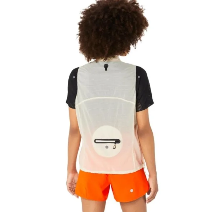 Asics Running Vests^Metarun Packable White
