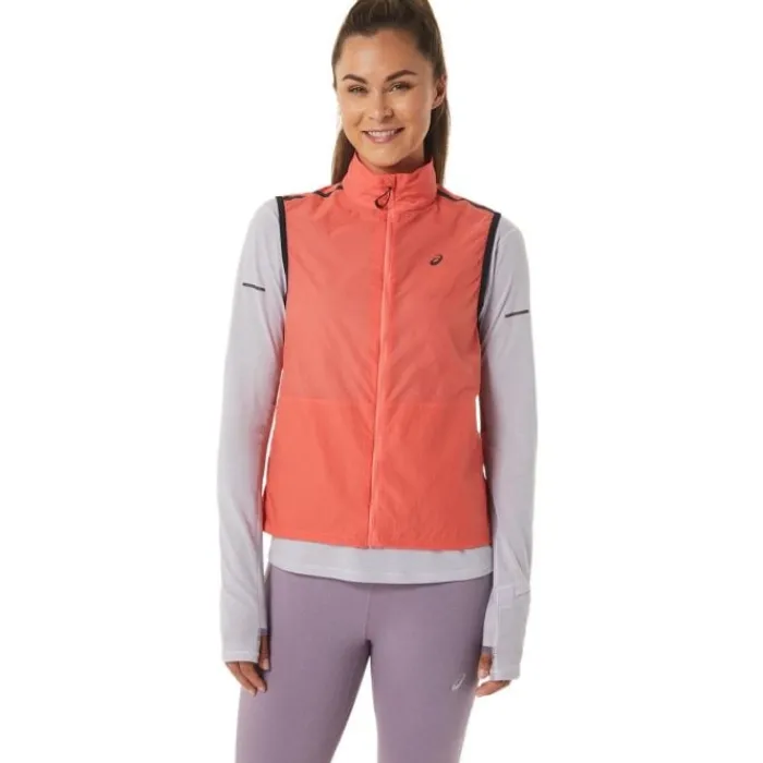 Asics Running Vests^Metarun Packable Vest Orange
