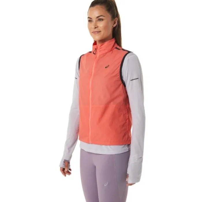 Asics Running Vests^Metarun Packable Vest Orange
