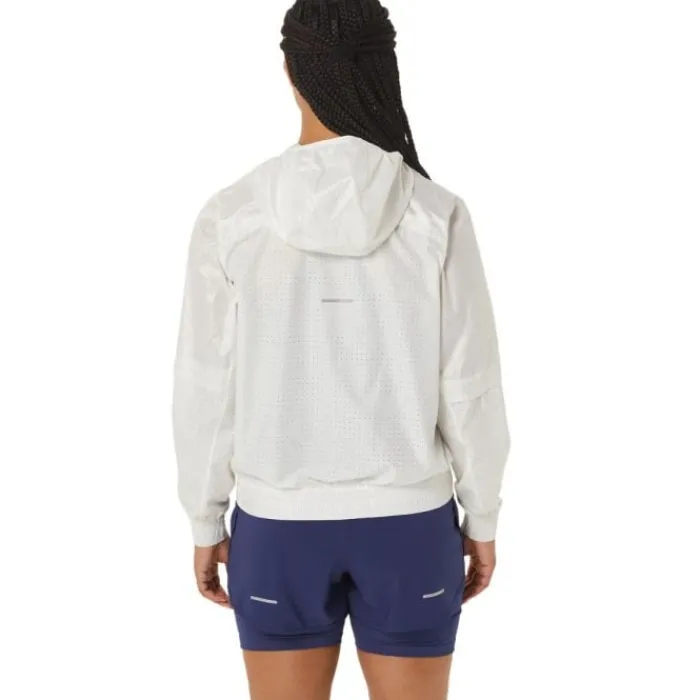 Asics Running Jackets^Nagino Run Jacket White