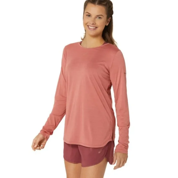 Asics Running Tops & T-shirts^Nagino Run LS Top Rose