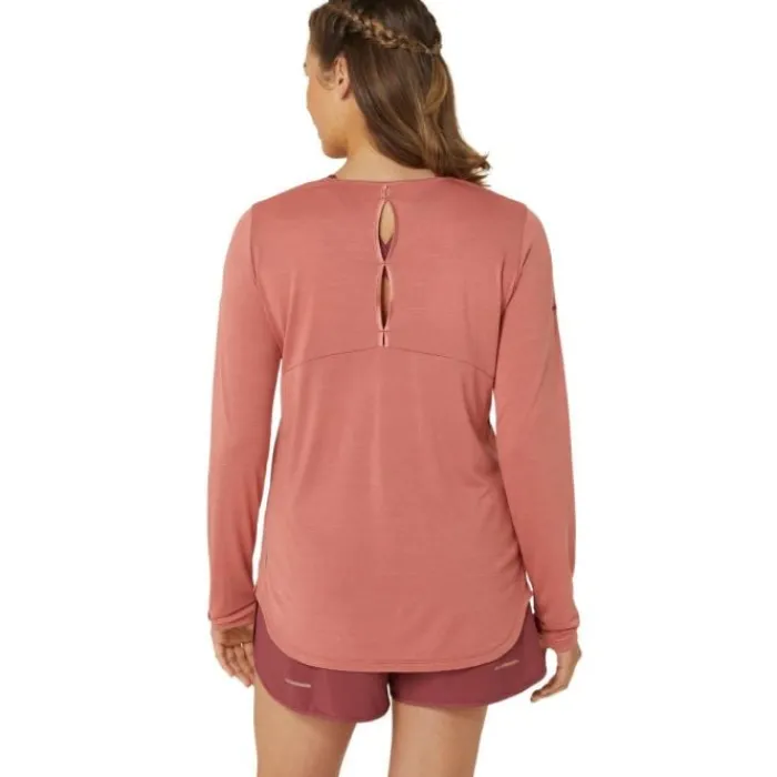 Asics Running Tops & T-shirts^Nagino Run LS Top Rose