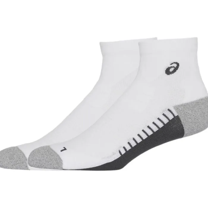 Asics Socks | Running Socks^Performance Run Sock Quarter White