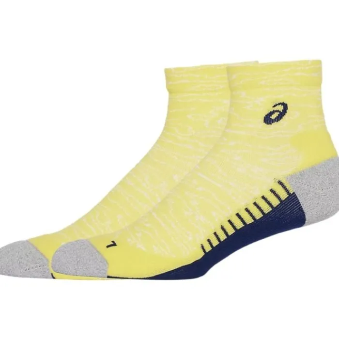 Asics Socks | Running Socks^Performance Run Sock Quarter Yellow